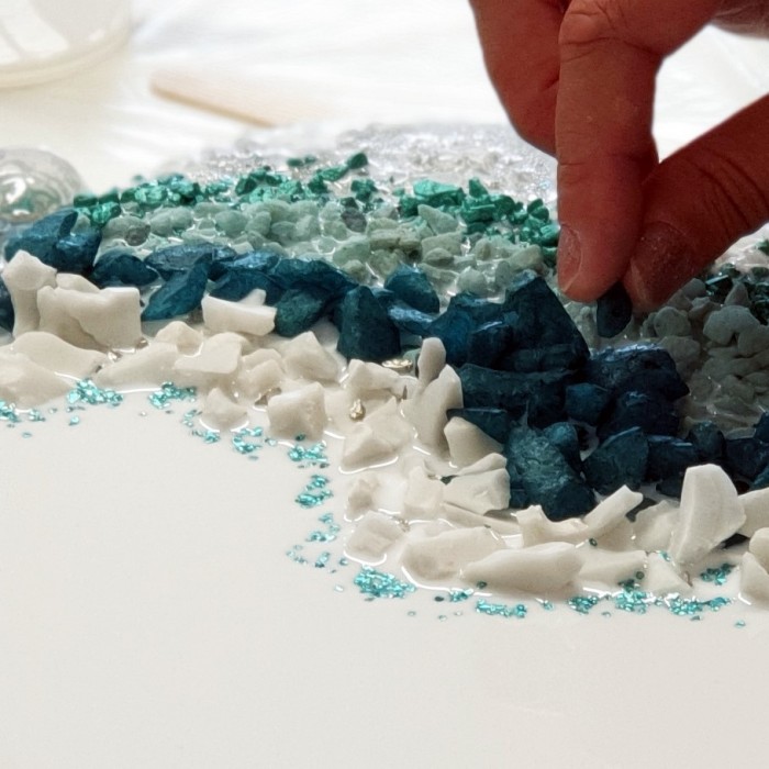 Resin Geode Art EliChem Resins